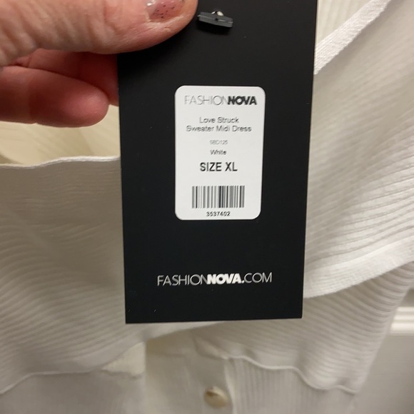 Midi long sleeve dress - Picture 3 of 3